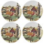 Hermia Set de 4 Salvamanteles Individuales Multicolor